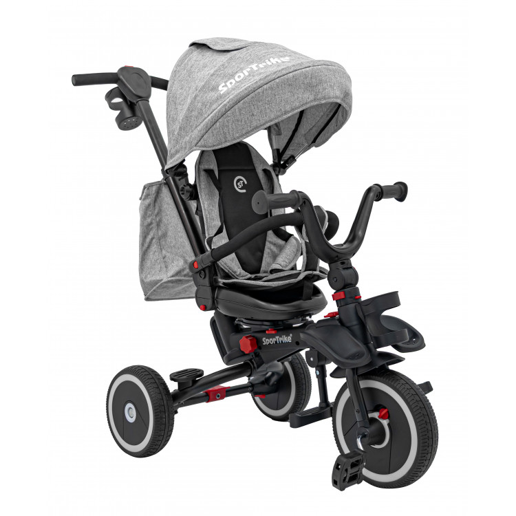 Trojkolka RIDER SPORTRIKE - Sivá